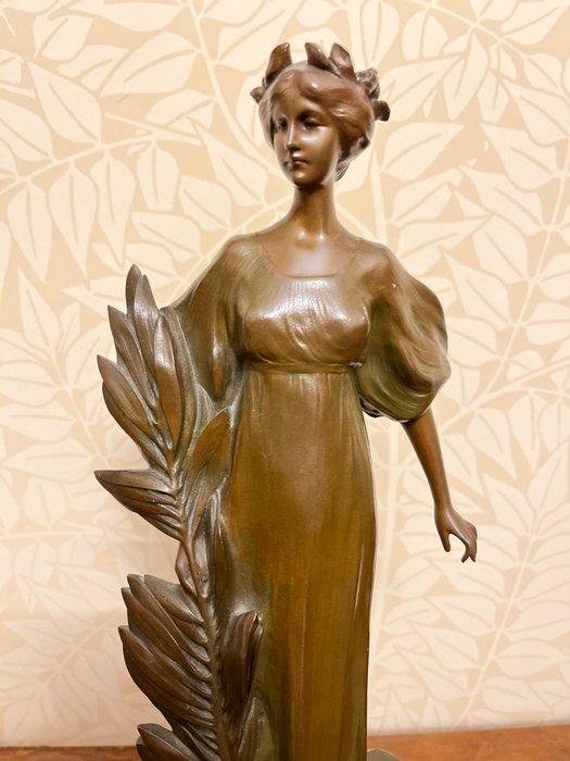 Gruber - Beeldje - Brons, Antiek en Kunst, Kunst | Designobjecten