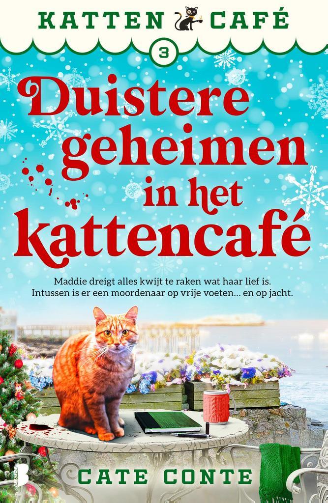 Duistere geheimen in het kattencafé / Kattencafé / 3, Boeken, Thrillers, Zo goed als nieuw, Verzenden