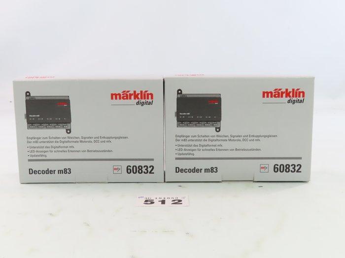 Märklin H0 - 60832 - Digitale besturingseenheid (2) - 2x M83, Hobby en Vrije tijd, Modeltreinen | H0