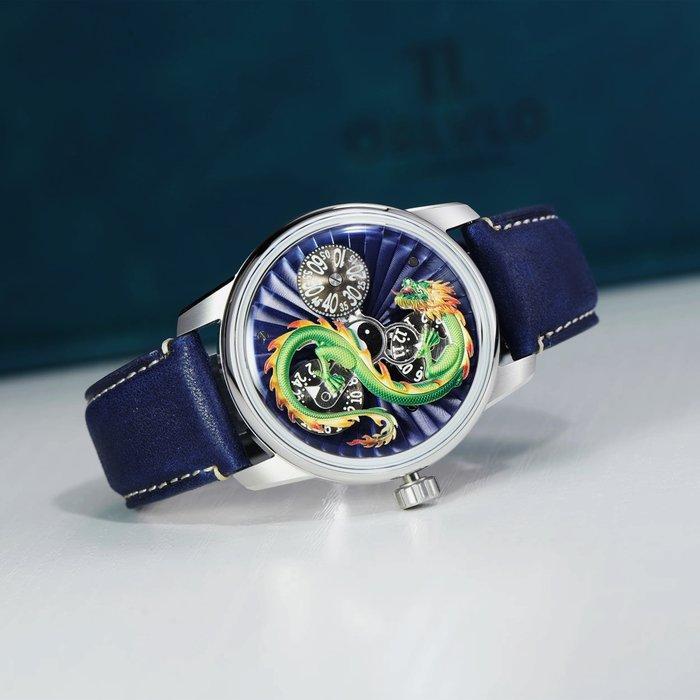 SWISSORA Engineering - - EXO PLANET - DRAGON II - Automatic, Handtassen en Accessoires, Horloges | Heren