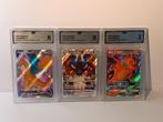 Pokémon - 6 Graded card - 6 Graded cards Foil - GG - Various, Hobby en Vrije tijd, Nieuw