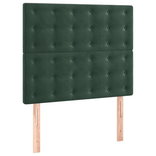 Hoofdbord-Deal! 40% Korting: 2x Groen Fluweel - Perfect U..., Huis en Inrichting, Slaapkamer | Bedden, 100 cm, Verstelbaar, Groen