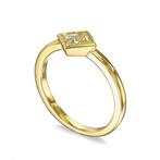 18 karaat Geel goud - Ring - 0.51 ct Diamant