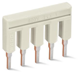 Wago TopJob S 5-Weg Geïsoleerde Brug Jumper - 2002-405 [5, Doe-het-zelf en Bouw, Elektriciteit en Kabels, Verzenden