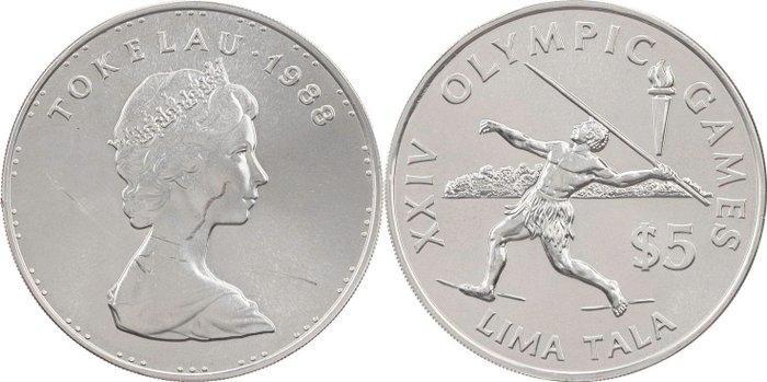 Chine, Jamaïque, Tokelau, Vanuatu. Sterling Silver Olympic, Postzegels en Munten, Munten | Europa | Niet-Euromunten