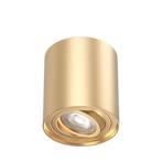 Plafond opbouw spot 8 cm Goud GU10, Verzenden, Nieuw, Trendy verlichting
