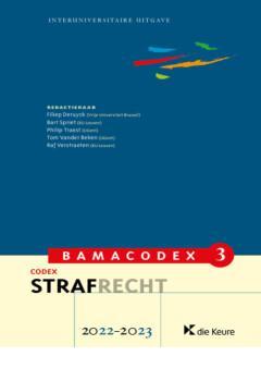 BAMACODEX 3 – Strafrecht 2022-2023 9789048644605, Boeken, Wetenschap, Gelezen, Verzenden