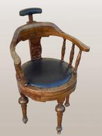 attr. Michael Thonet - Fauteuil - de Barbier - Bois, Cuir