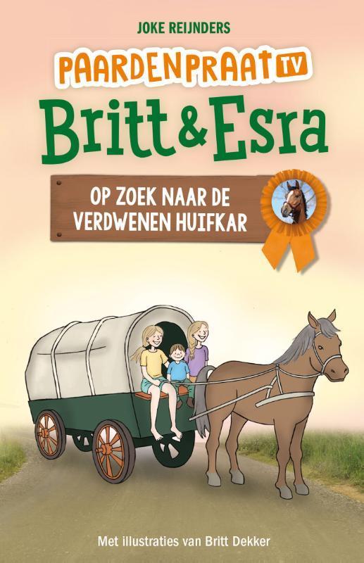Op zoek naar de verdwenen huifkar / Paardenpraat tv Britt &, Livres, Livres pour enfants | Jeunesse | 10 à 12 ans, Envoi