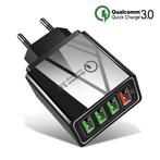 Qualcomm Quick Charge 3.0 Quad 4x Port USB Muur Oplader, Verzenden