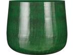Mica Decorations Benson Bloempot - H32 x Ø37 cm - Metaal -, Tuin en Terras, Verzenden, Nieuw