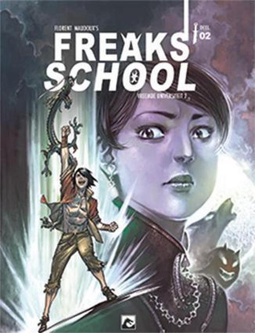 Vreemde universiteit / Freaks school / 2 9789460781872, Boeken, Stripverhalen, Zo goed als nieuw, Verzenden