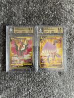 Pokémon - 2 Graded card - start deck 100 - moltres articuno, Hobby en Vrije tijd, Verzamelkaartspellen | Pokémon, Nieuw