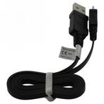 Datakabel Micro-USB - lintkabel Zwart 95cm