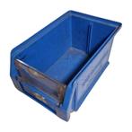 Magazijnbak L234 x B150 x H122 mm 2 7 l blauw gebruikt, Zakelijke goederen, Horeca | Overige, Ophalen of Verzenden