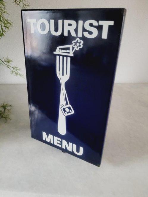 Tourist Menu, Nationaal Bureau voor Tourisme, Ca 1970 -, Antiek en Kunst, Antiek | Wandborden en Tegels