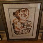 Giuseppe Migneco (1908-1997) - Donna con bambino