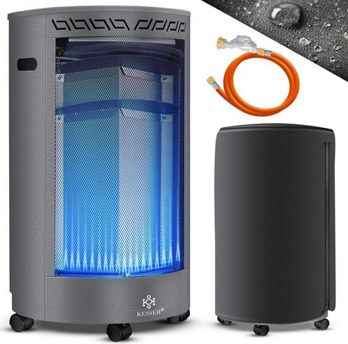 KESSER® Gaskachel keramisch 4200 Watt - incl. gasslang en be, Huis en Inrichting, Woonaccessoires | Overige, Verzenden