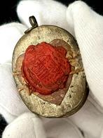 Reliekhouder - Glas, Legering - 1750-1800 - Sint Marguerite