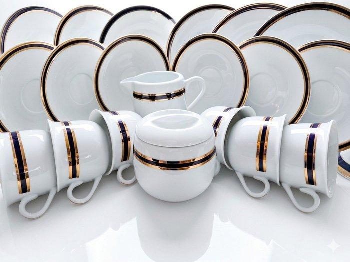 Karolina - Koffie- en theeservies (22) - Porselein, Antiek en Kunst, Antiek | Meubels | Tafels