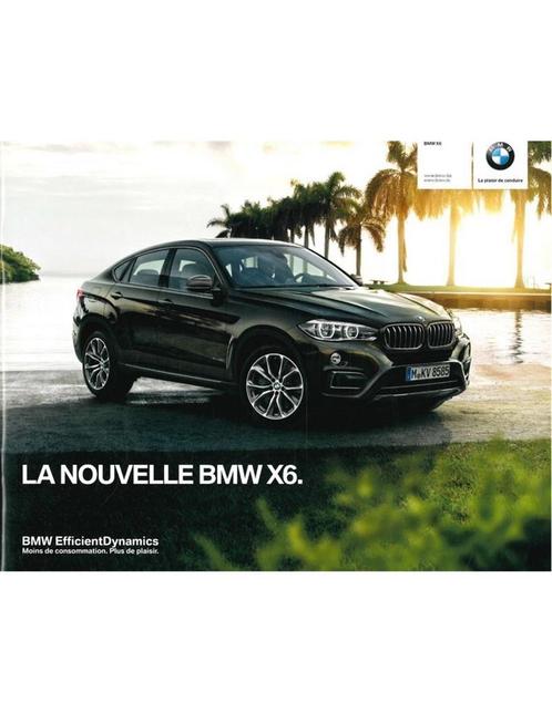 2014 BMW X6 BROCHURE DUITS, Boeken, Auto's | Folders en Tijdschriften