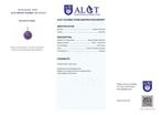 Geen Reserve - ALGT Gecertificeerd - Natuurlijke Charoiet, Verzamelen, Mineralen en Fossielen