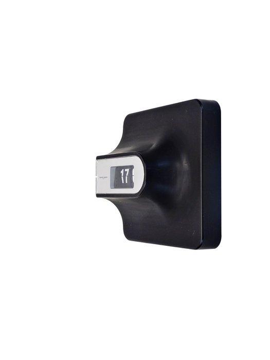 Wandklok - Tokio Tokei Space Age Plastic, Staal - 1960-1970, Antiek en Kunst, Antiek | Meubels | Stoelen en Sofa's