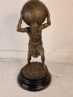 Aldo Vitale - Statue, Atlas - 4 kg - 35 cm - Bronze, Marbre
