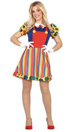 Clownspak Dames, Kleding | Dames, Carnavalskleding en Feestkleding, Nieuw, Verzenden