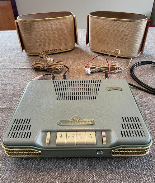 Telefunken - S 82 U + Allvox Strahler Amplificateur à tubes, Audio, Tv en Foto, Radio's