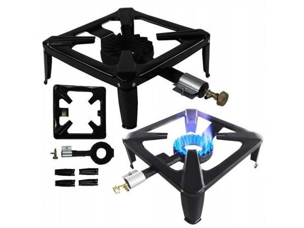 Veiling - Camping Gasbrander - Vierkant - Wokbrander - 30x30, Vakantie, Campings