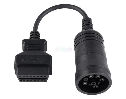 OBDSTAR Cummins 9 Pins OBD - 16 Pins OBD2 Verloopkabel Motor, Auto diversen, Autogereedschap, Verzenden