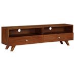 vidaXL Tv-meubel 140x30x40 cm massief gerecycled hout, Huis en Inrichting, Kasten |Televisiemeubels, Verzenden, Nieuw