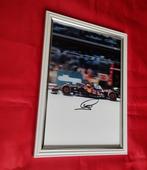 Ferrari-Lewis Hamilton - Poster autografato da Lewis