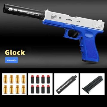 Blaster met Shell Ejection - Glock Model Speelgoed Pistool