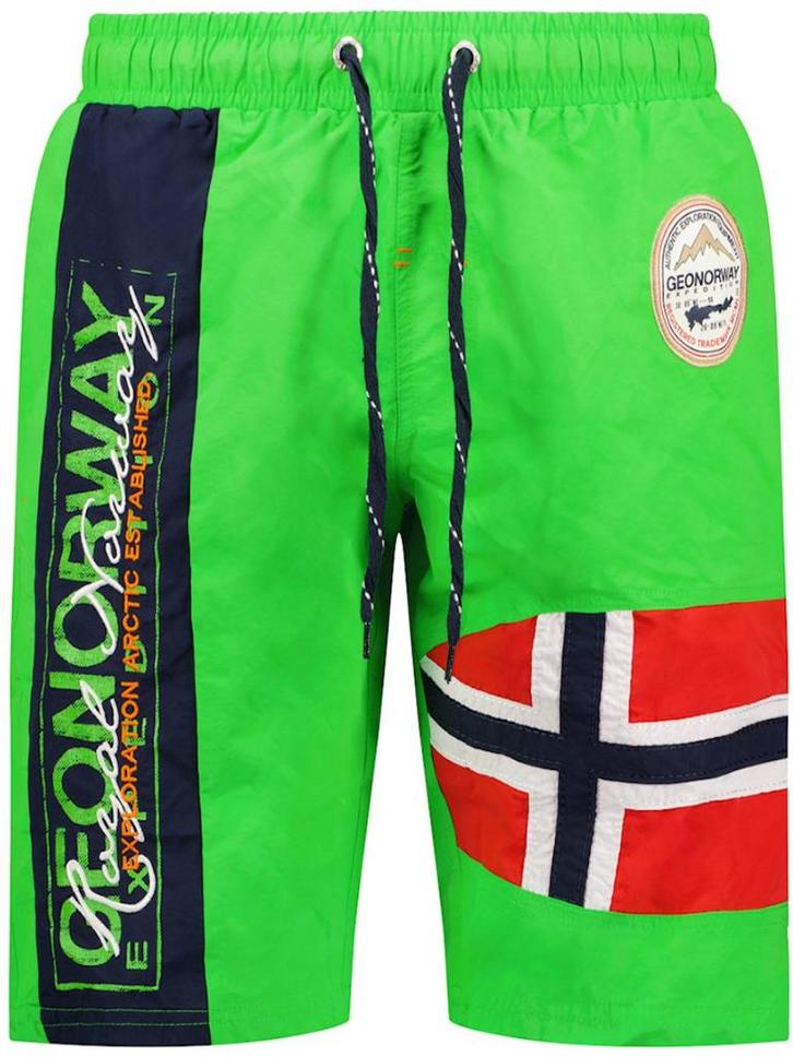 Geographical Norway Zwembroek Quemen Fluo Green, Kleding | Heren, Broeken en Pantalons, Verzenden