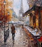 Christof Vevers (1962) - Paris ~ Raining over Eiffel Tower ~, Antiek en Kunst