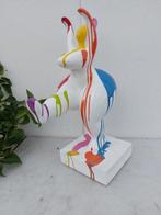 Statue, abstract beeld (handmade) - 50 cm - polyrésine, Antiek en Kunst