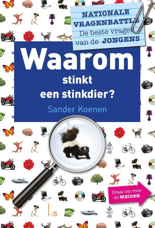 Waarom stinkt een stinkdier : nationale vragenbattle, de, Boeken, Woordenboeken, Zo goed als nieuw, Verzenden