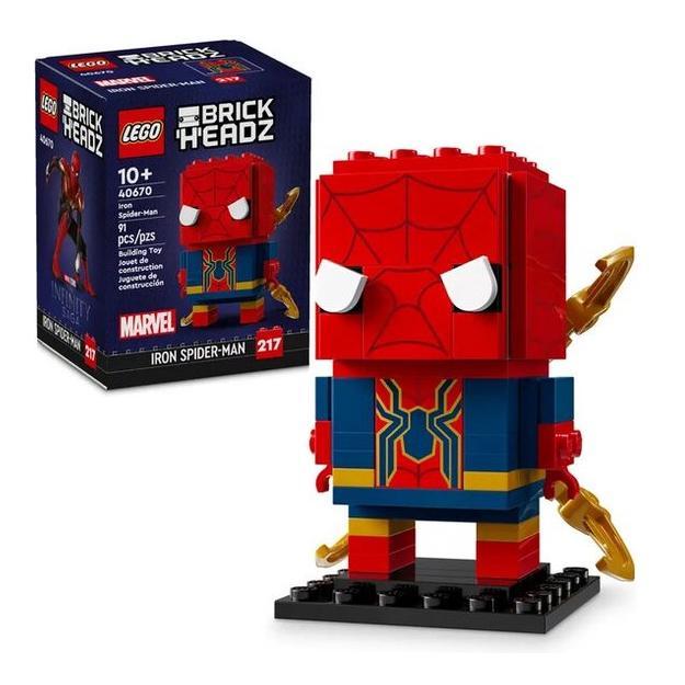 LEGO Brickheadz - Marvel Iron Spider-Man - 40670, Verzamelen, Overige Verzamelen, Verzenden