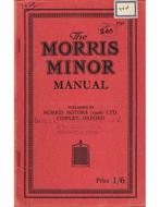 1929 MORRIS MINOR INSTRUCTIEBOEKJE ENGELS, Ophalen of Verzenden