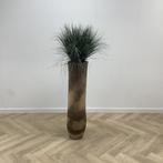 Palmvaas met kunstrietgras, hoogte 175 cm, Huis en Inrichting, Kamerplanten