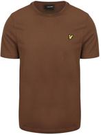 Lyle and Scott T-shirt Bruin maat Maat 52/54 (L) Heren, Kleding | Heren, T-shirts, Maat 52/54 (L), Bruin, Verzenden, Nieuw