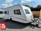 LMC Style 460 D - 4 persoons caravan met mover en luifel!, Serviceluik, Rondzit, Lengtebed, LMC en Münsterland