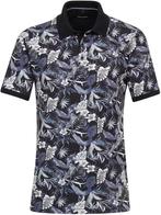 Casa Moda Poloshirt Met Bloemmotief 944256500-105 Blauw, Vêtements | Hommes, T-shirts, Verzenden