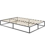 tectake Metalen bedframe Kyoto met lattenbodem, 250 kg - 140, Huis en Inrichting, Slaapkamer | Bedden, Verzenden, Nieuw