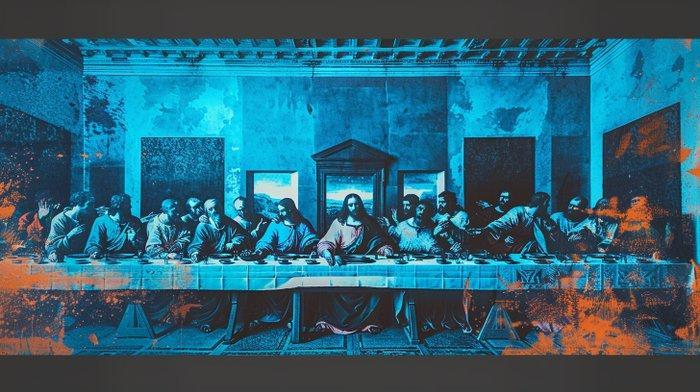 Dine Chanima (XX-XXI) - (XXL) Giant Holy Savior in Urban, Antiek en Kunst, Kunst | Designobjecten