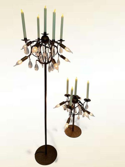 Linea Verdace - Lamp (2) - Baroque Antiek LV46012/AN +, Antiek en Kunst, Curiosa en Brocante