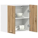 vidaXL Keukenwandkast Lyon 60x31x60 cm bewerkt hout, Huis en Inrichting, Kasten | Overige, Verzenden, Nieuw