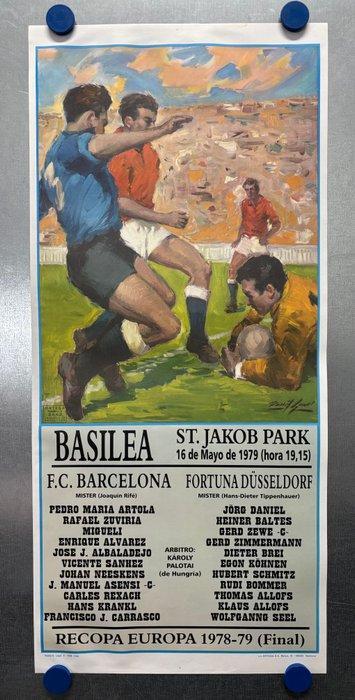 Donat Sauri - F.C. Barcelona vs Fortuna Düsseldorf -, Antiquités & Art, Art | Dessins & Photographie